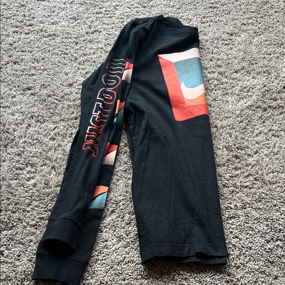 Nike Kids Black and Red Graphic long sleeved shirt. Not worn at all.